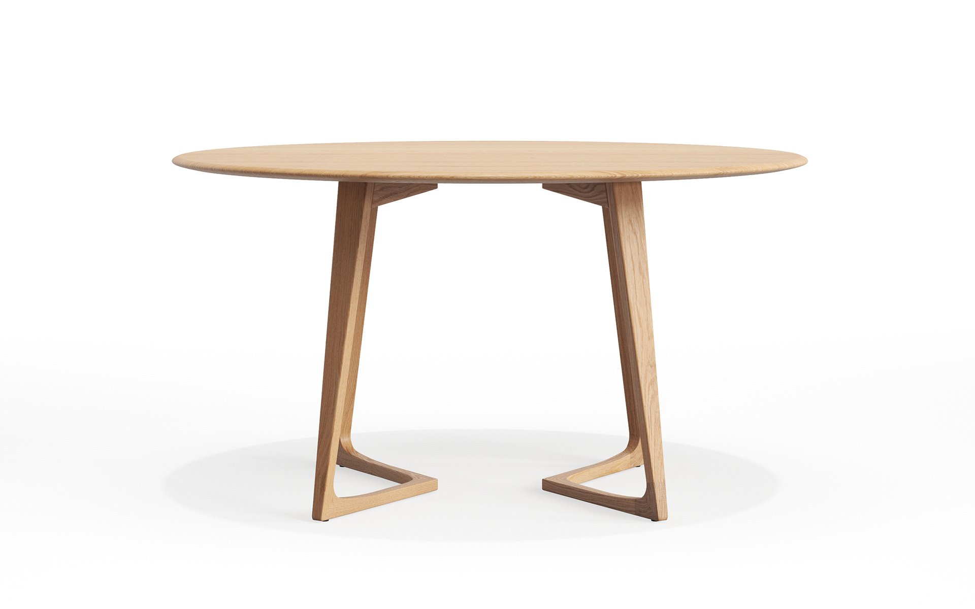 Ronde Tafel Twist Bed Habits eiken 1